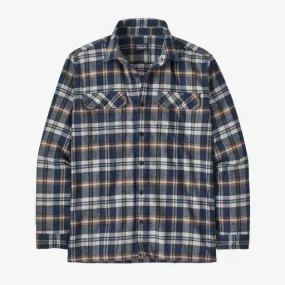 Men's Patagonia | Fjord Flannel Shirt | Fields: New Navy