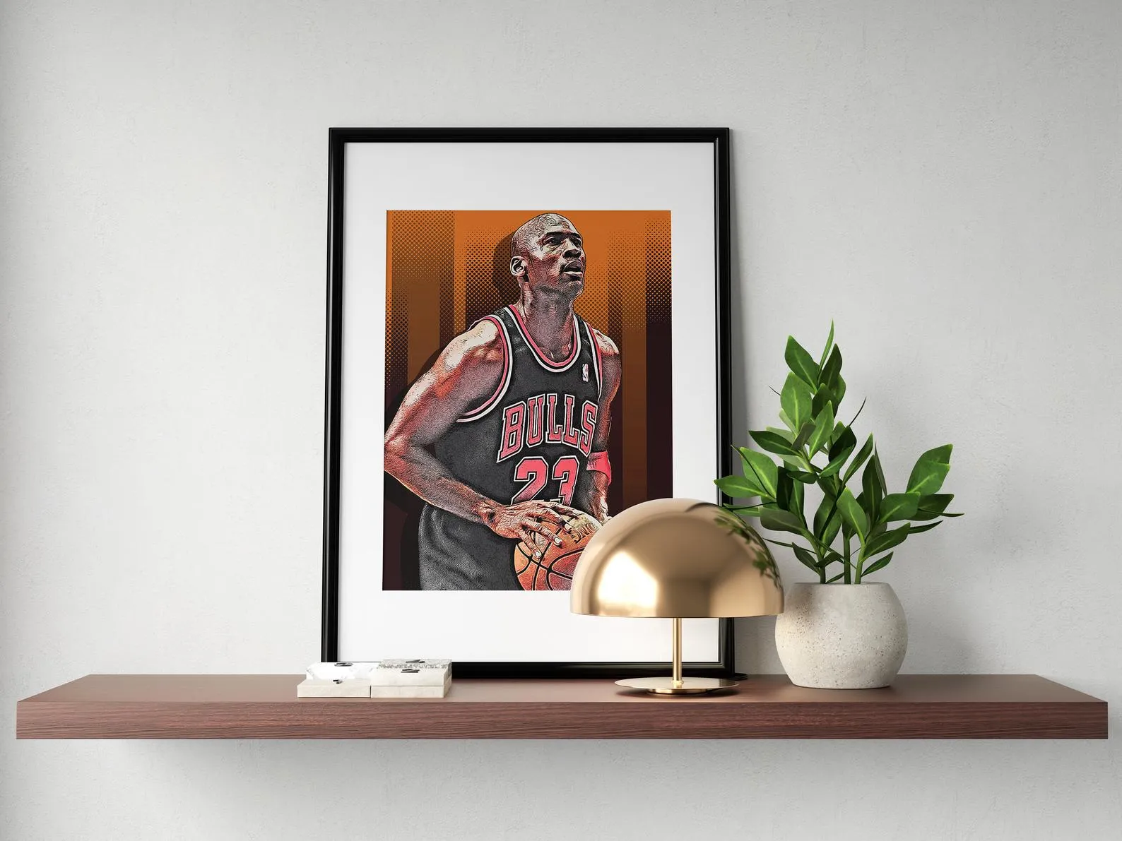 Michael Jordan Custom Poster. Michael Jodan Rolls, Custom Sport, Home decor, Wall Hanging