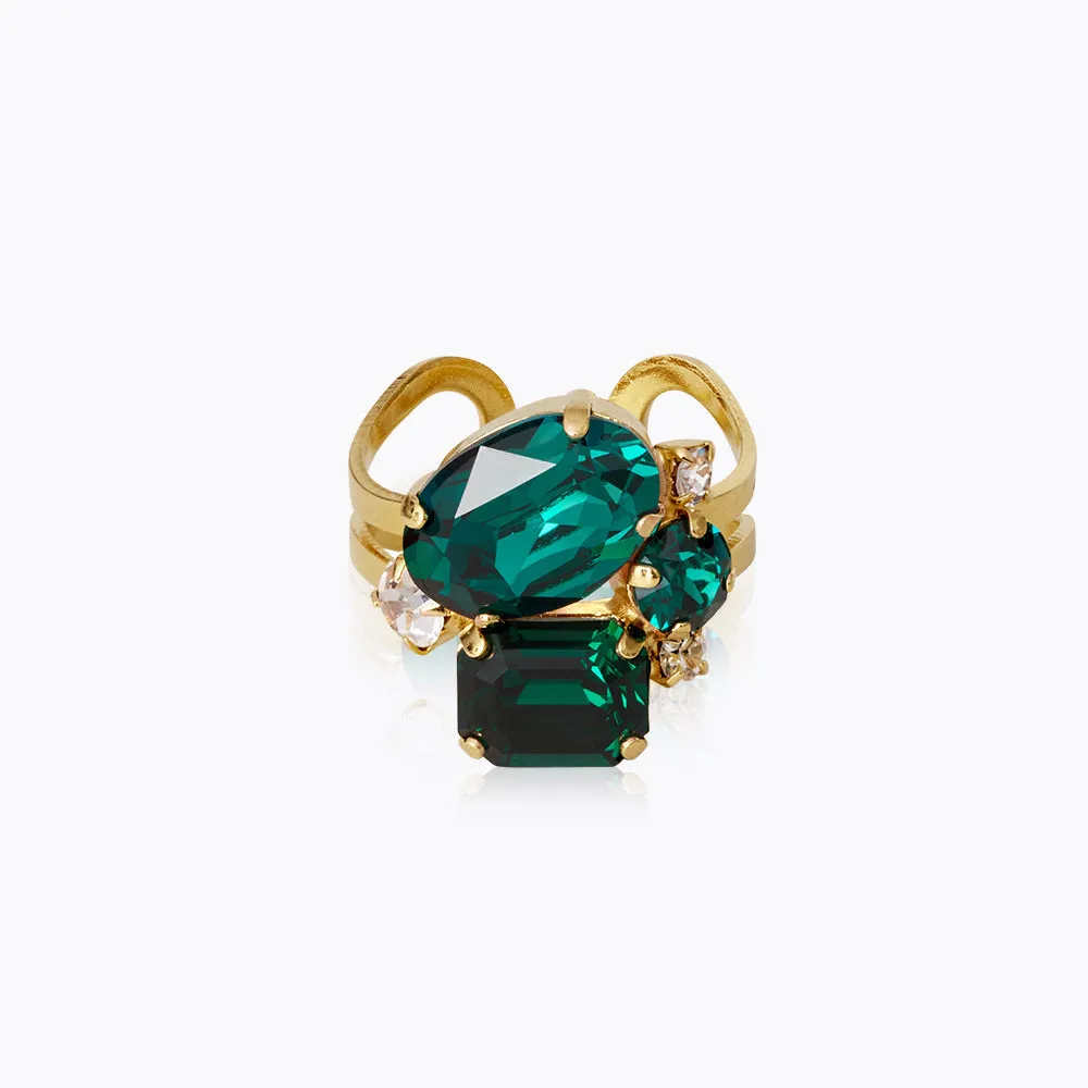 Mini Carolina Ring / Emerald