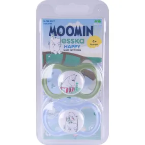 Moominmamma & Moomintroll 2-pack Pacifier Set- Esska