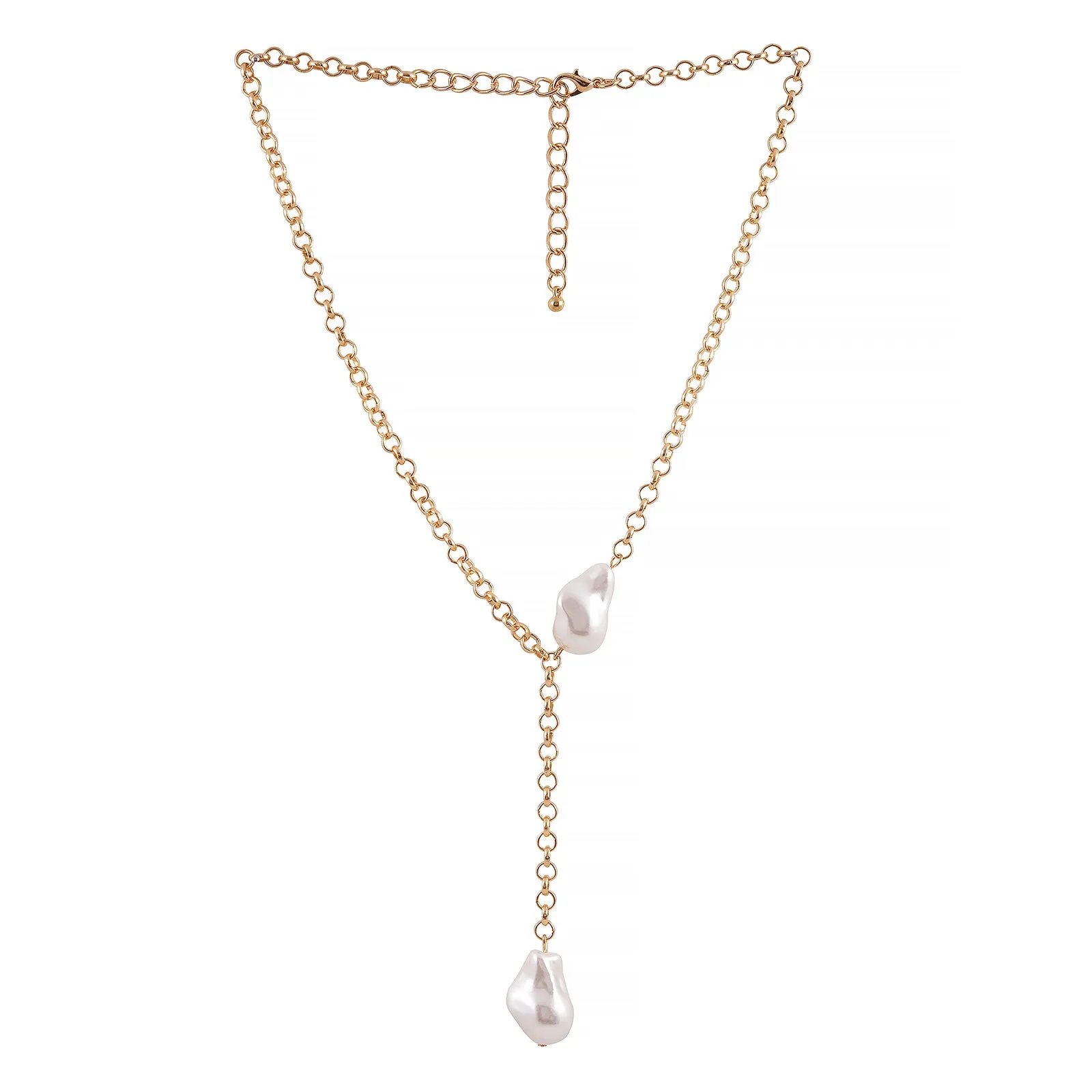 Morgana Pearl Gold Necklace