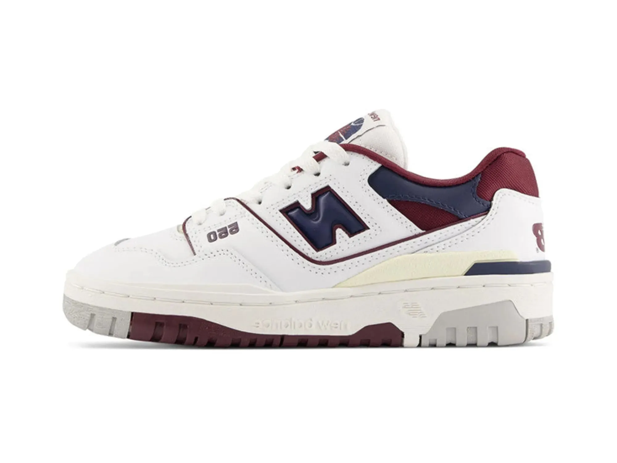 New Balance 550 "White Burgundy Navy"