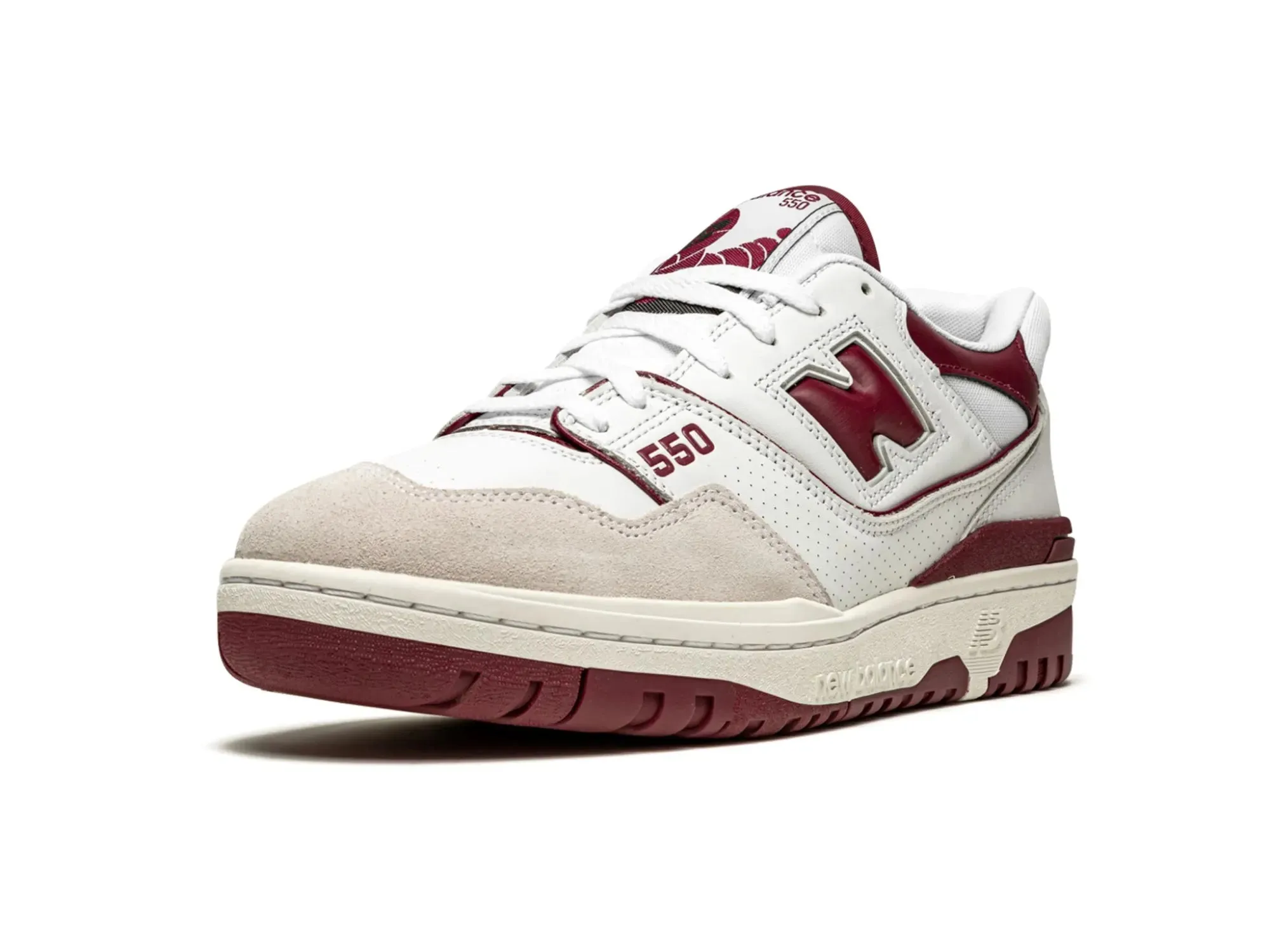 New Balance 550 Sea Salt "Burgundy"