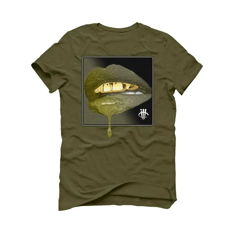 Nike Air Max 97 SHADE GREEN Military Green T-Shirt (LIPSTICK)