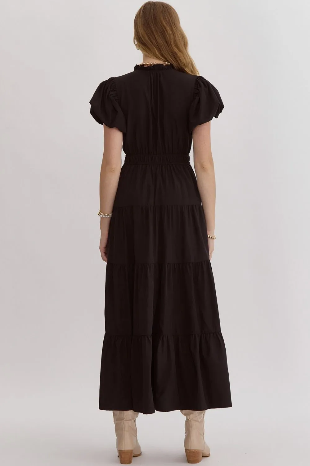 'Once More' Dress - Black