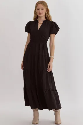 'Once More' Dress - Black