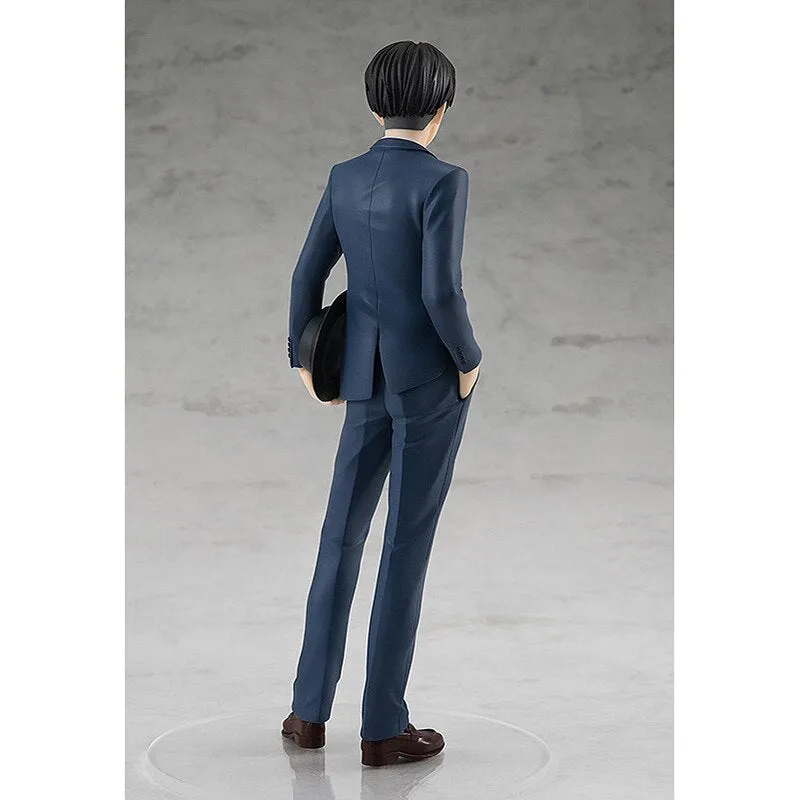 Original Good Smile Company Attack On Titan Levi Ackerman Uniform Version Pop Up Parade Collectible Anime Figure