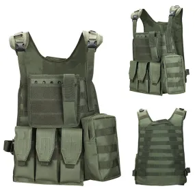 Outdoor Camo Amphibious  Module Multifunctional Vest