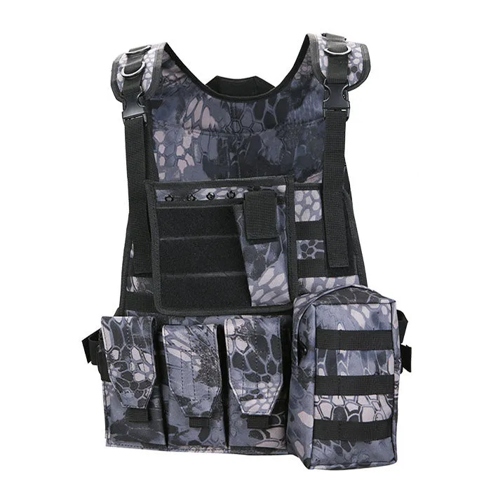 Outdoor Camo Amphibious  Module Multifunctional Vest