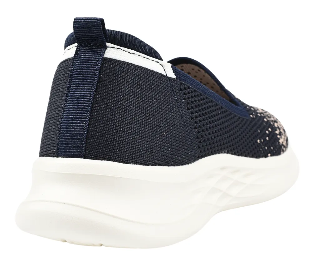 Pantofi sport, dama,. FORMAZIONE, 66818 bleumarin, textil