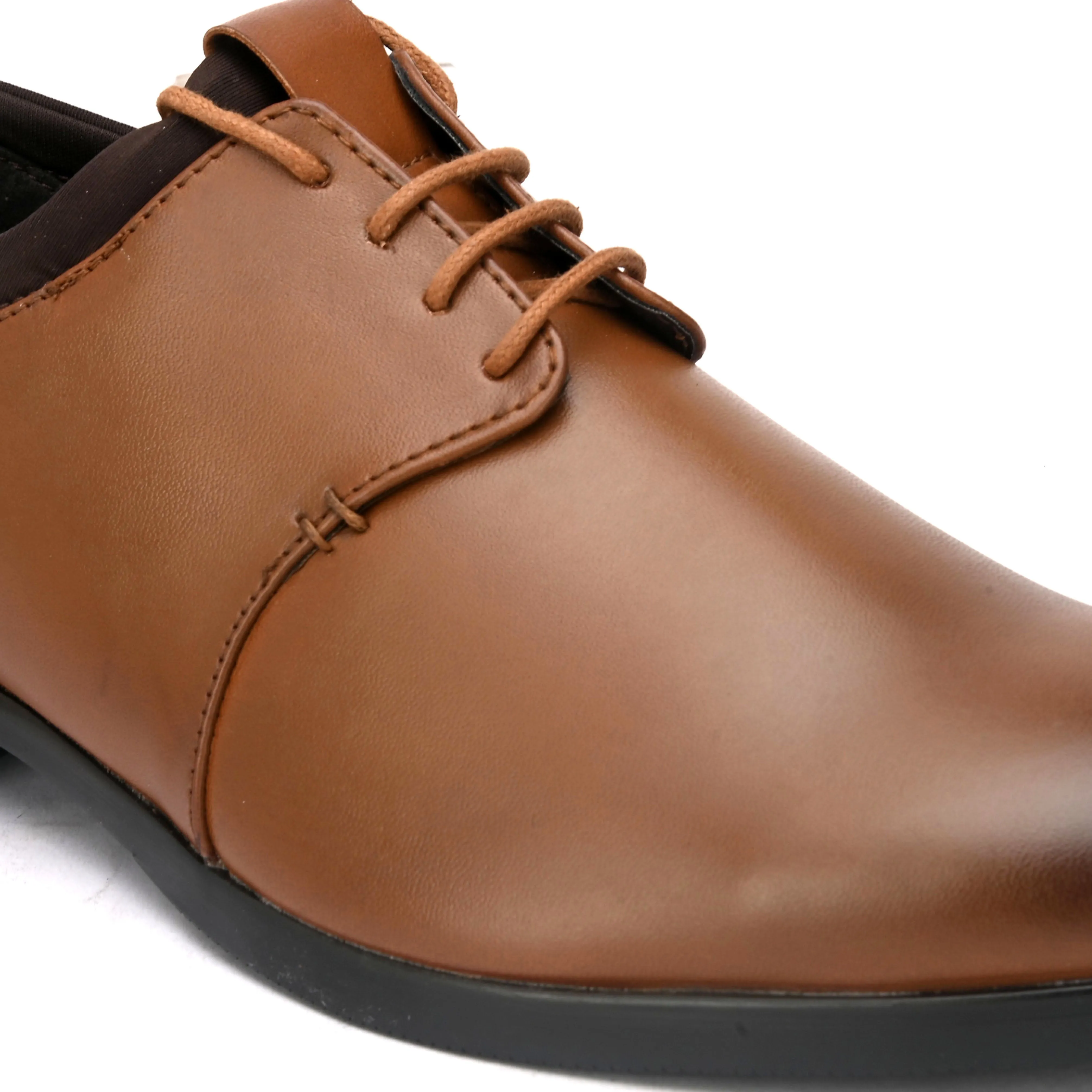 Project Tan Derby Shoes