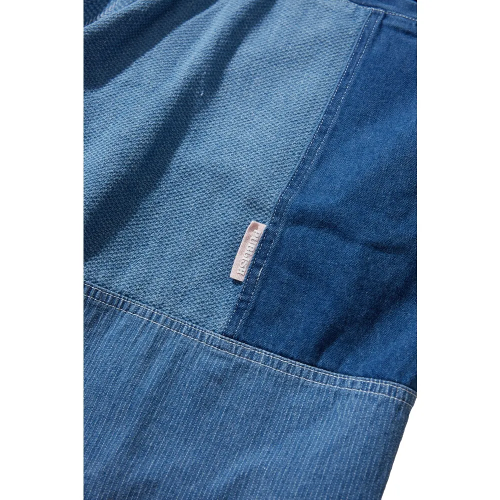 PUBLISH PBYPB CONTRUSTION PATCH WIDE SHORTS-DENIM