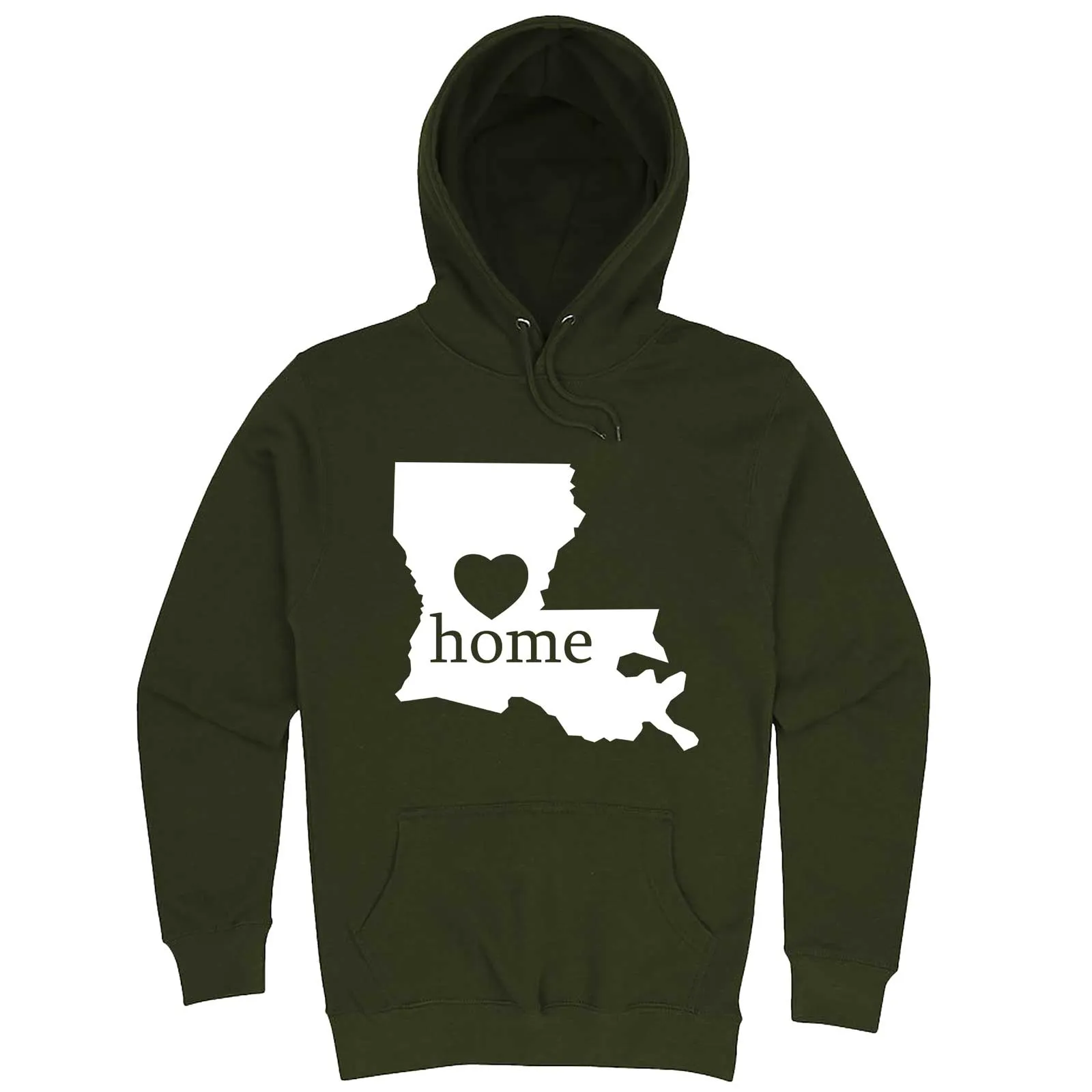 "Louisiana Home State Pride" hoodie