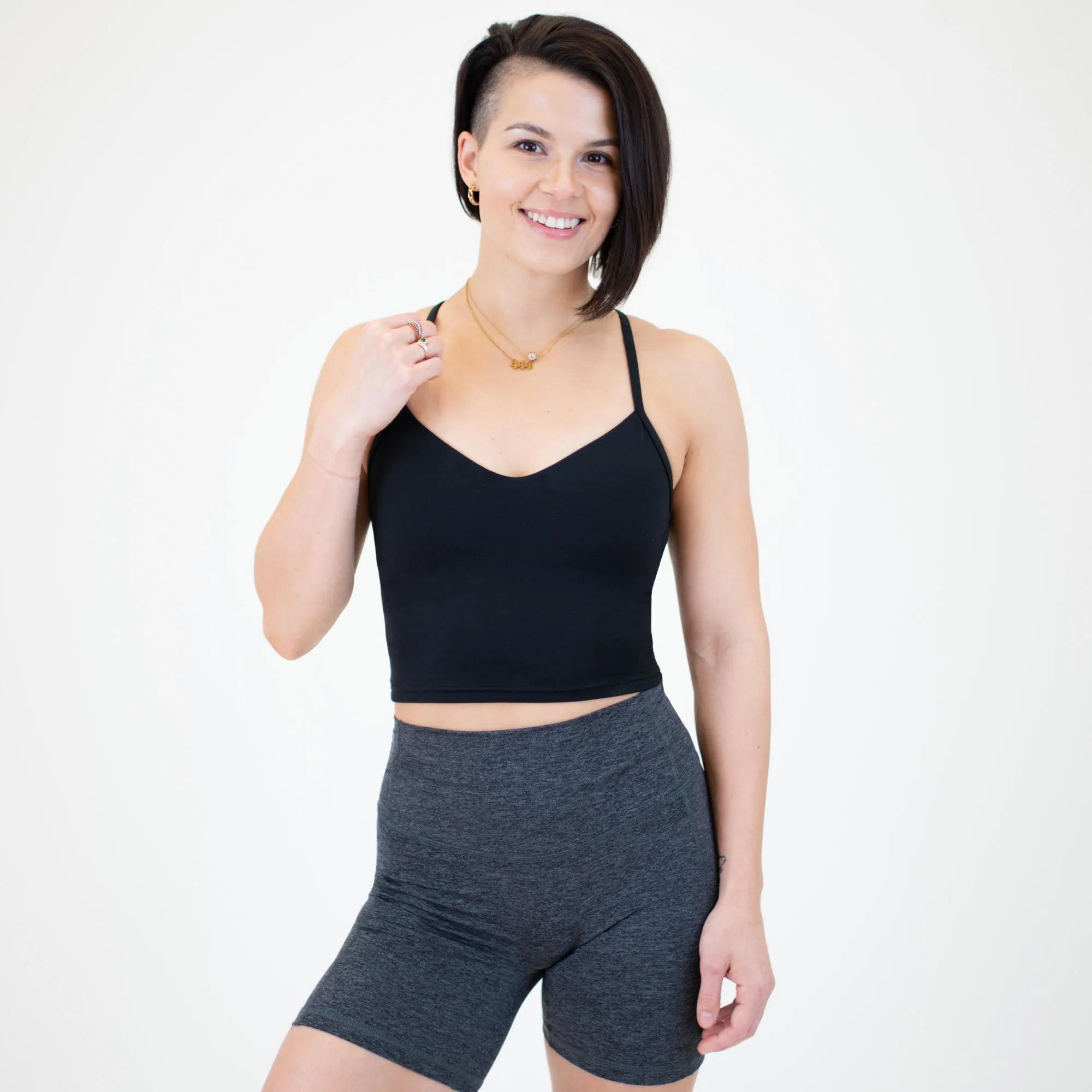 Reinette Crop Tank - Fitted