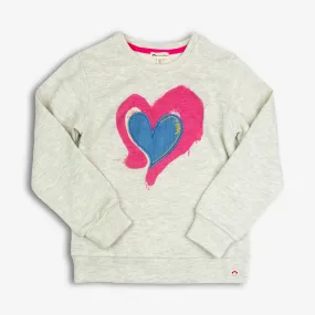 Ruby Sweatshirt | Applique Heart