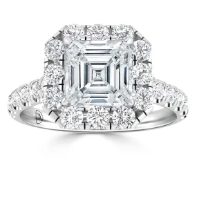 Sadie - Platinum - Asscher