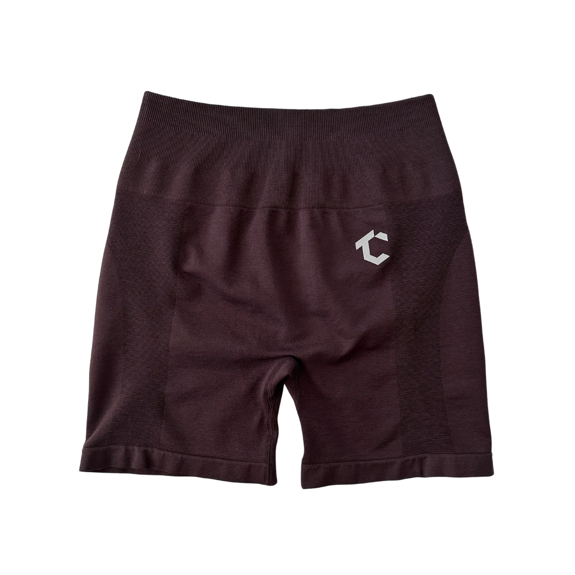 Scrunch Biker Shorts - Brown