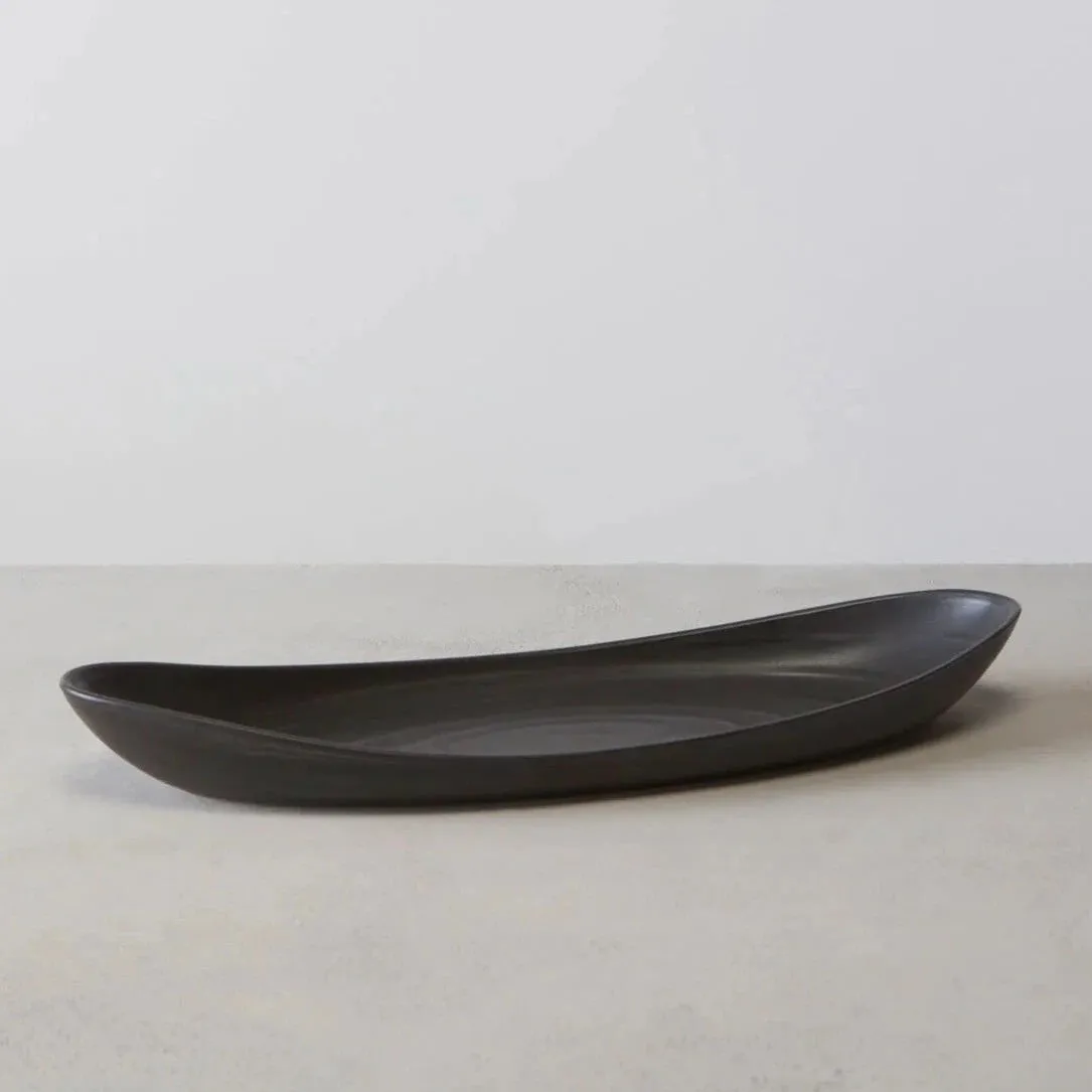 Simon Pearce Barre Serving Platter - Slate