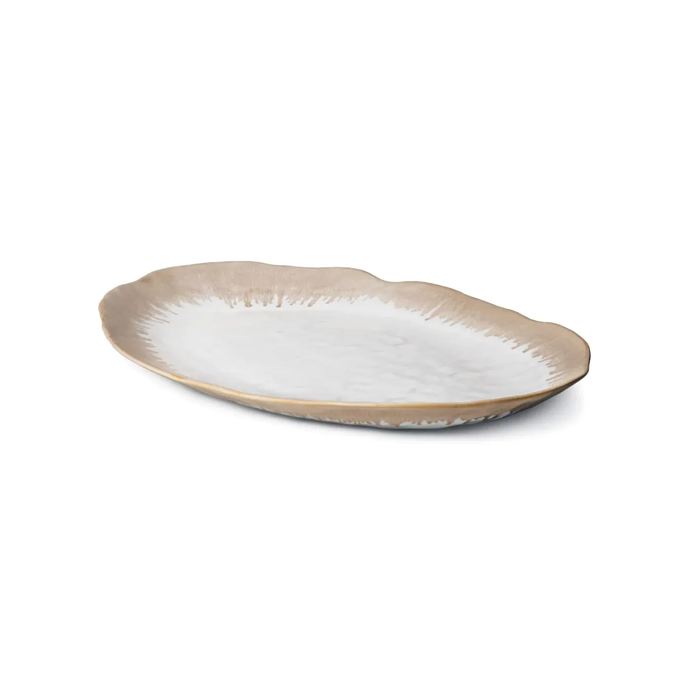 Simon Pearce Burlington Oval Platter - Bluff