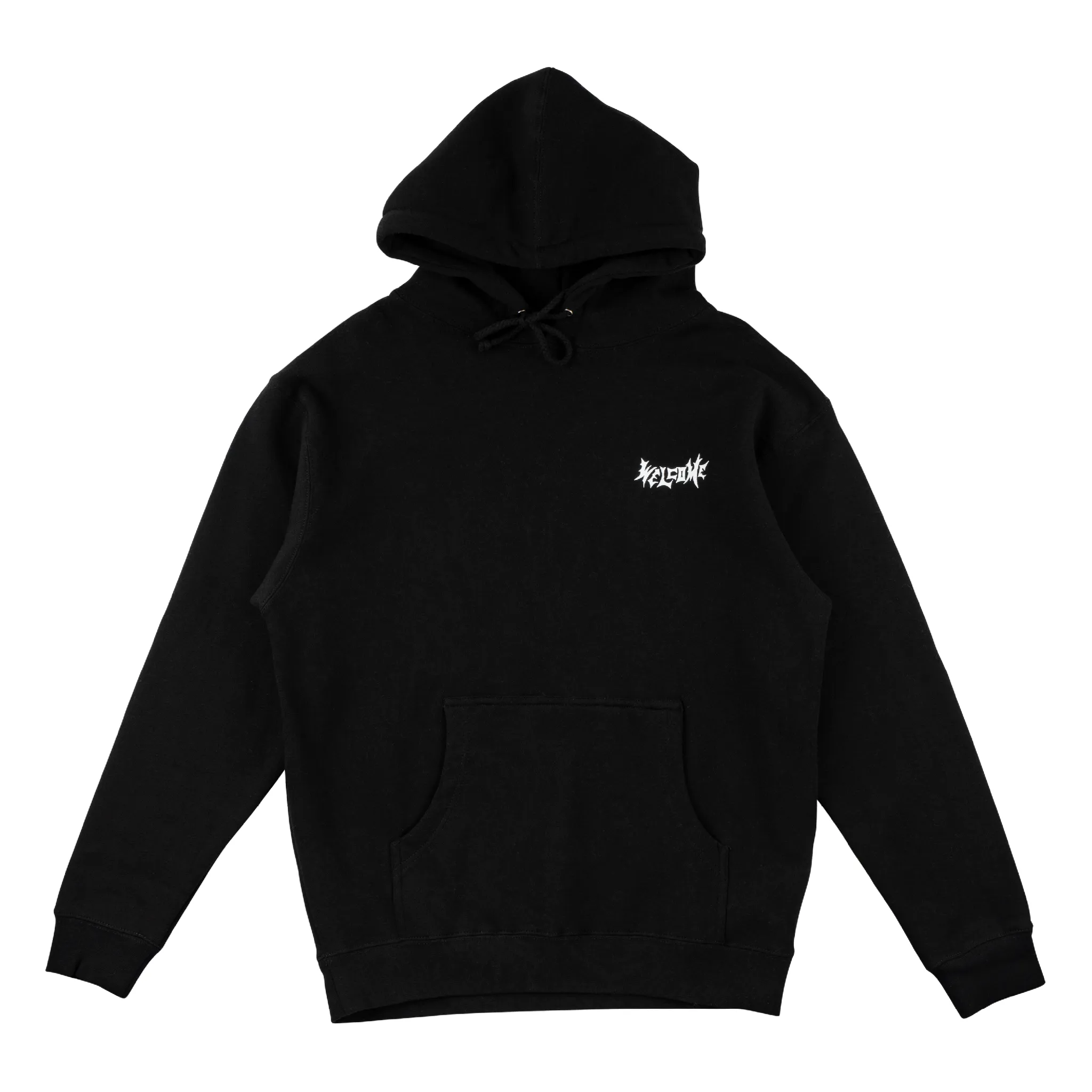 Sloth Pullover Hoodie - Black/Sage