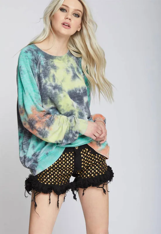 Teegrams - Fall Tie Dye Sweatshirt