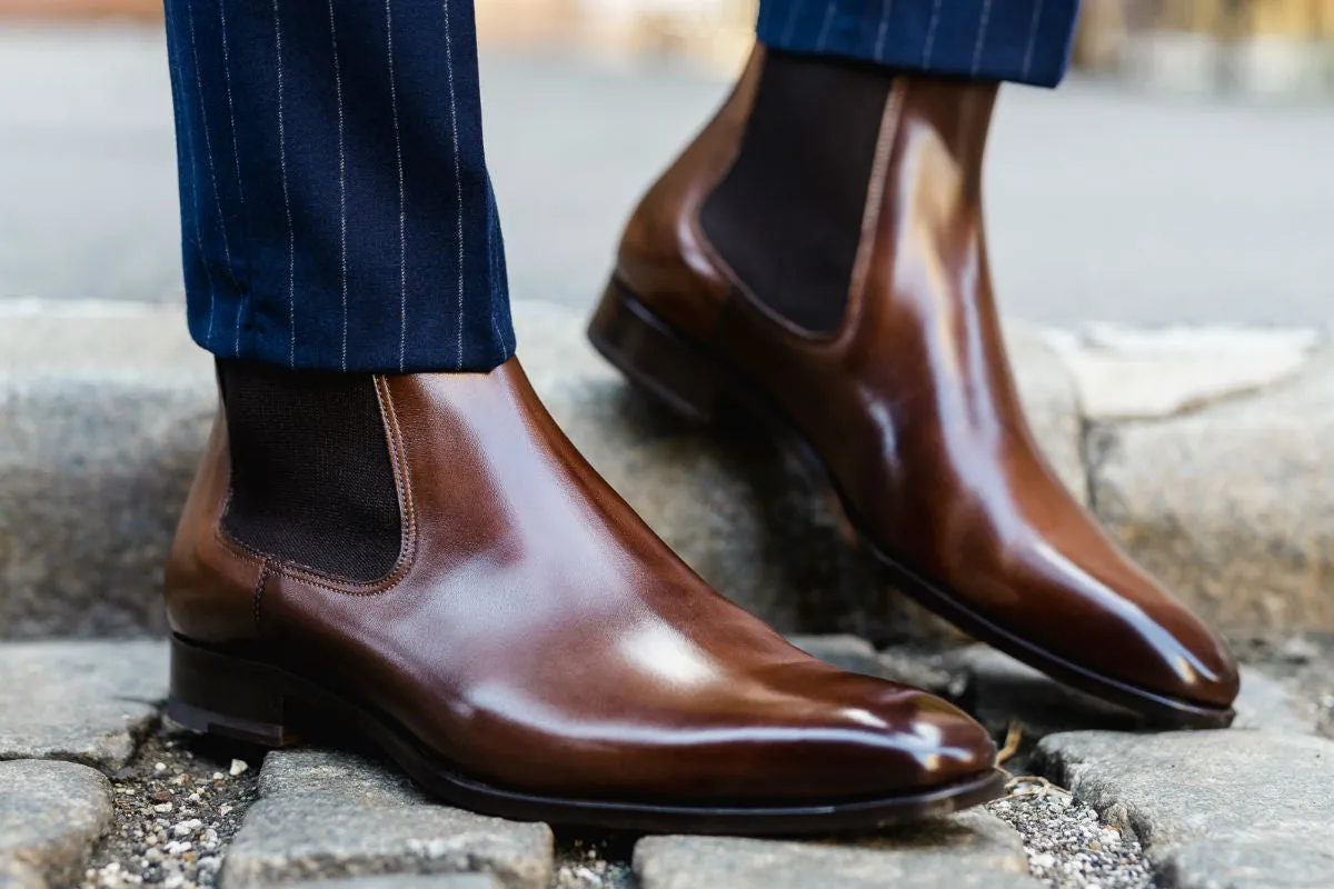 The Dean Chelsea Boot - Marrone