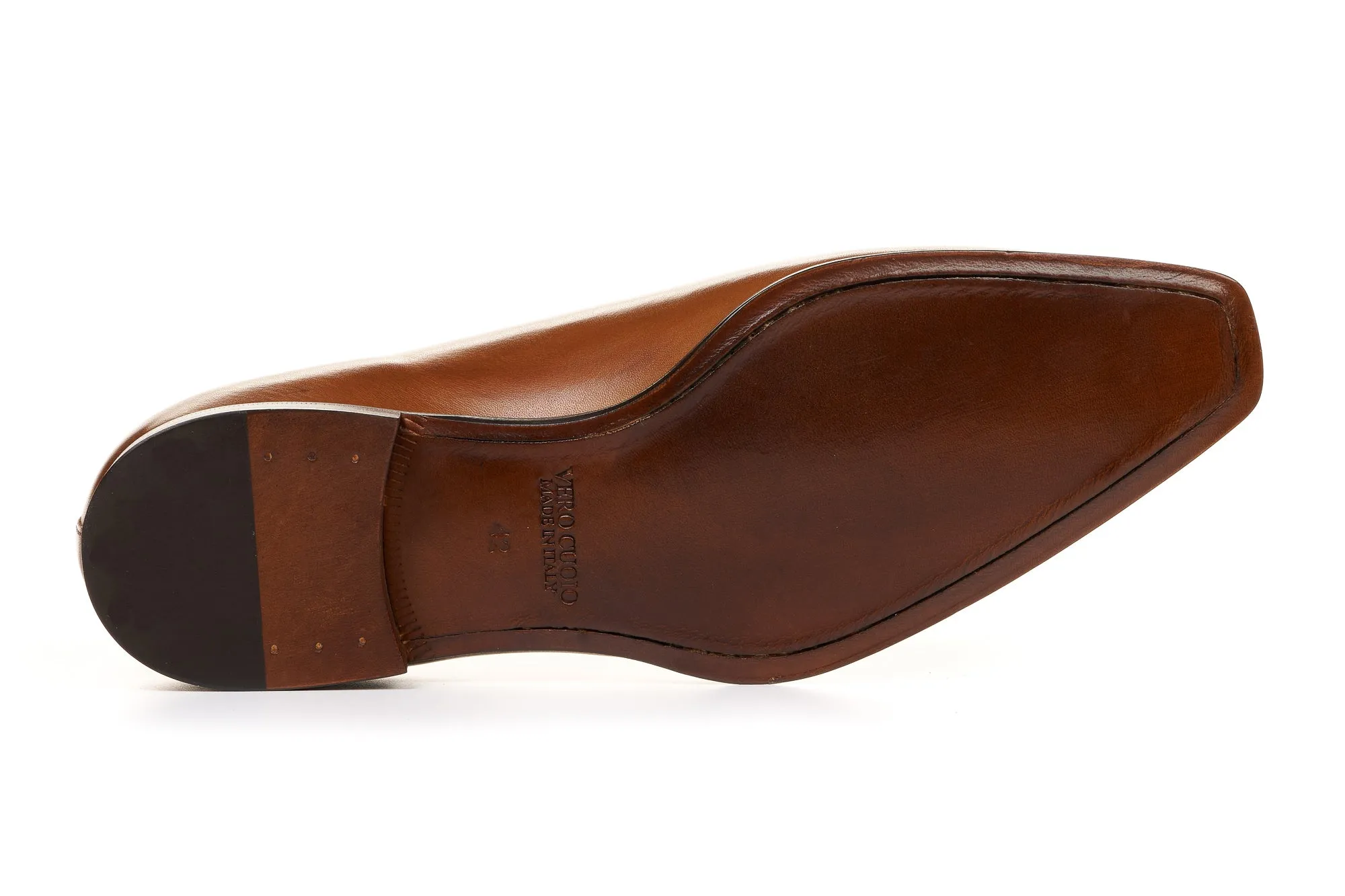 The Ramses Wholecut Oxford - Cognac Brown