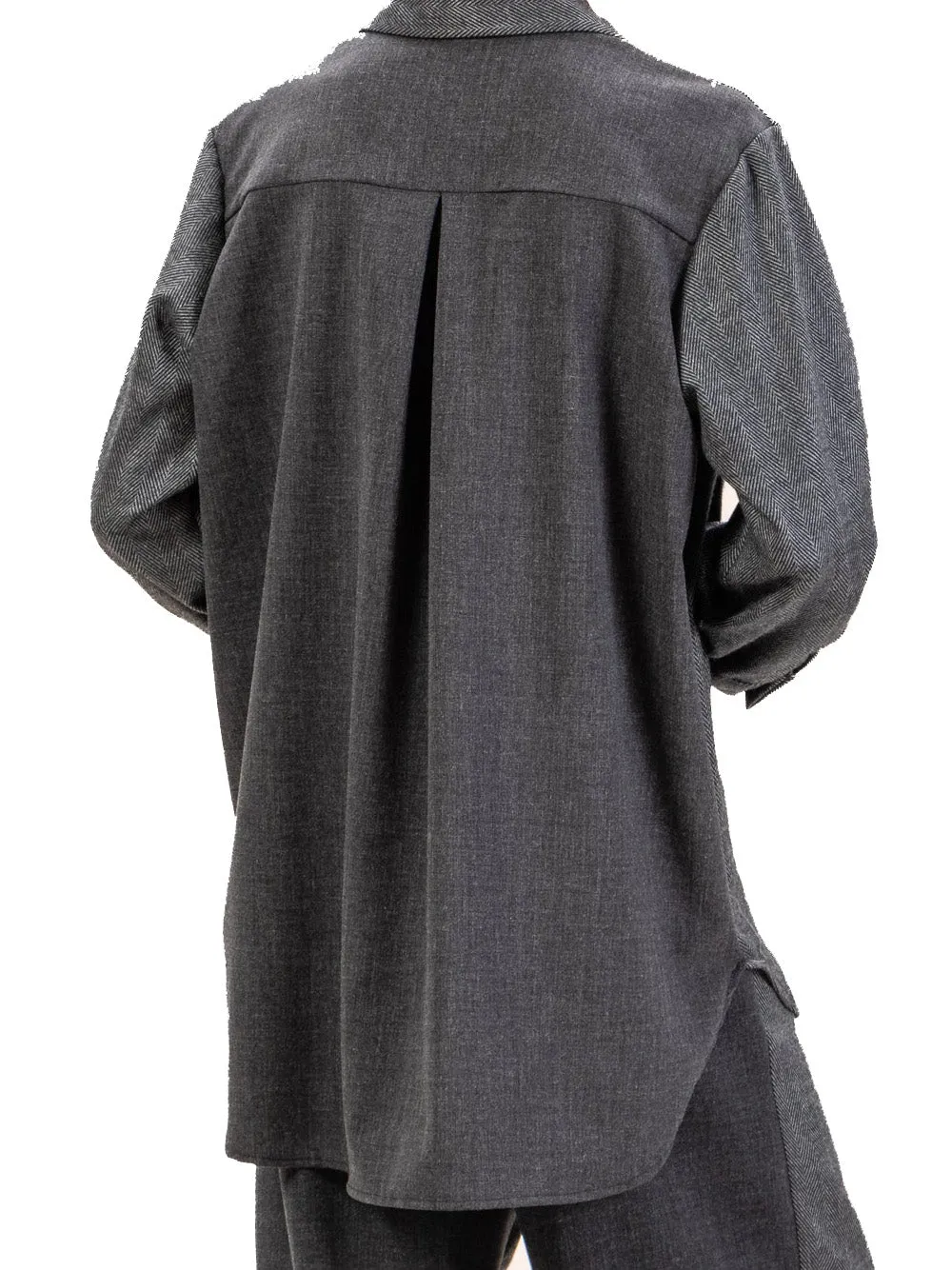 Top Camicia - Grigio