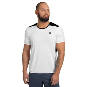 TOV Herren Sport T-Shirt FIRST (Weiß/Schwarz)