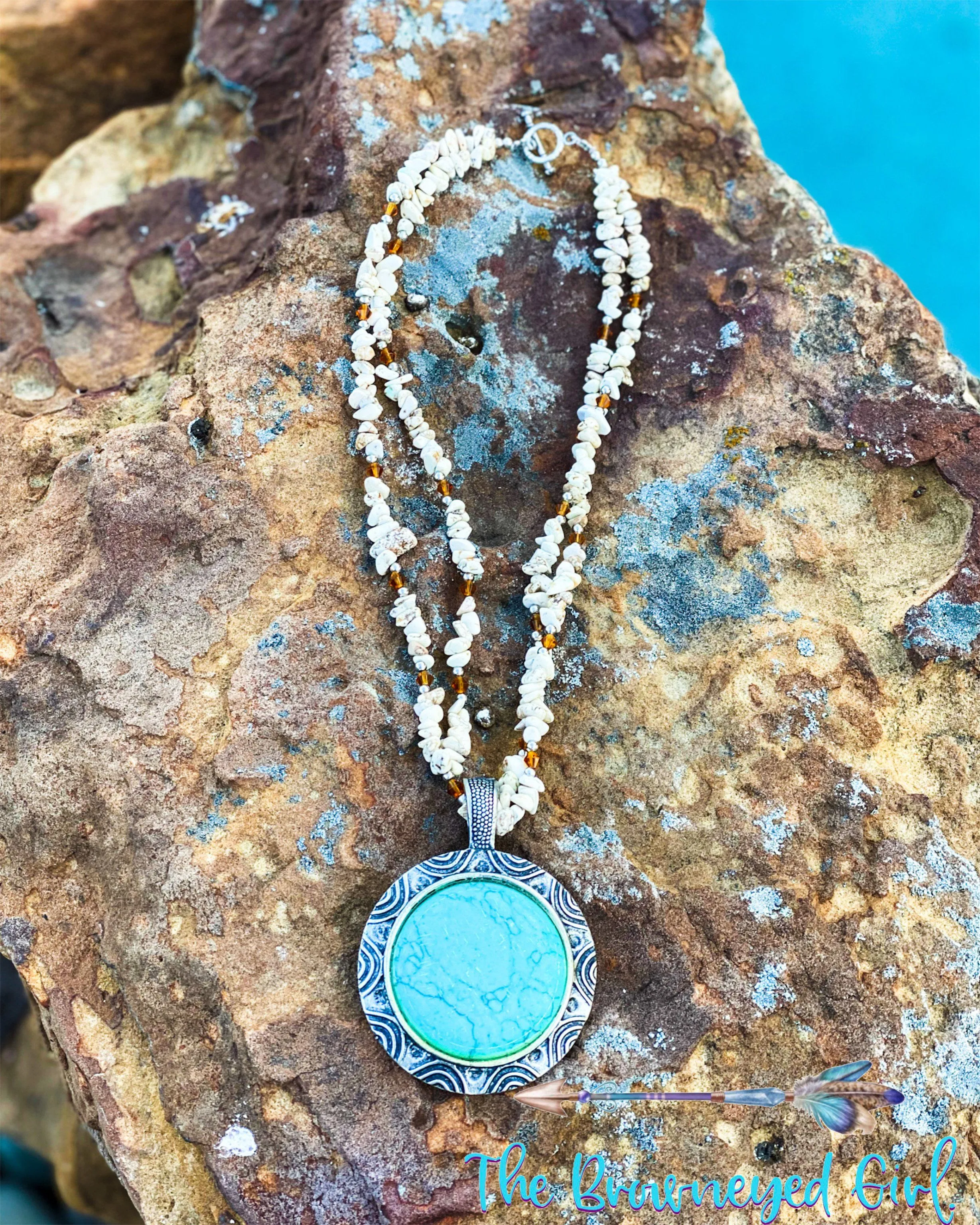 Turquoise Haven Sterling Silver Necklace