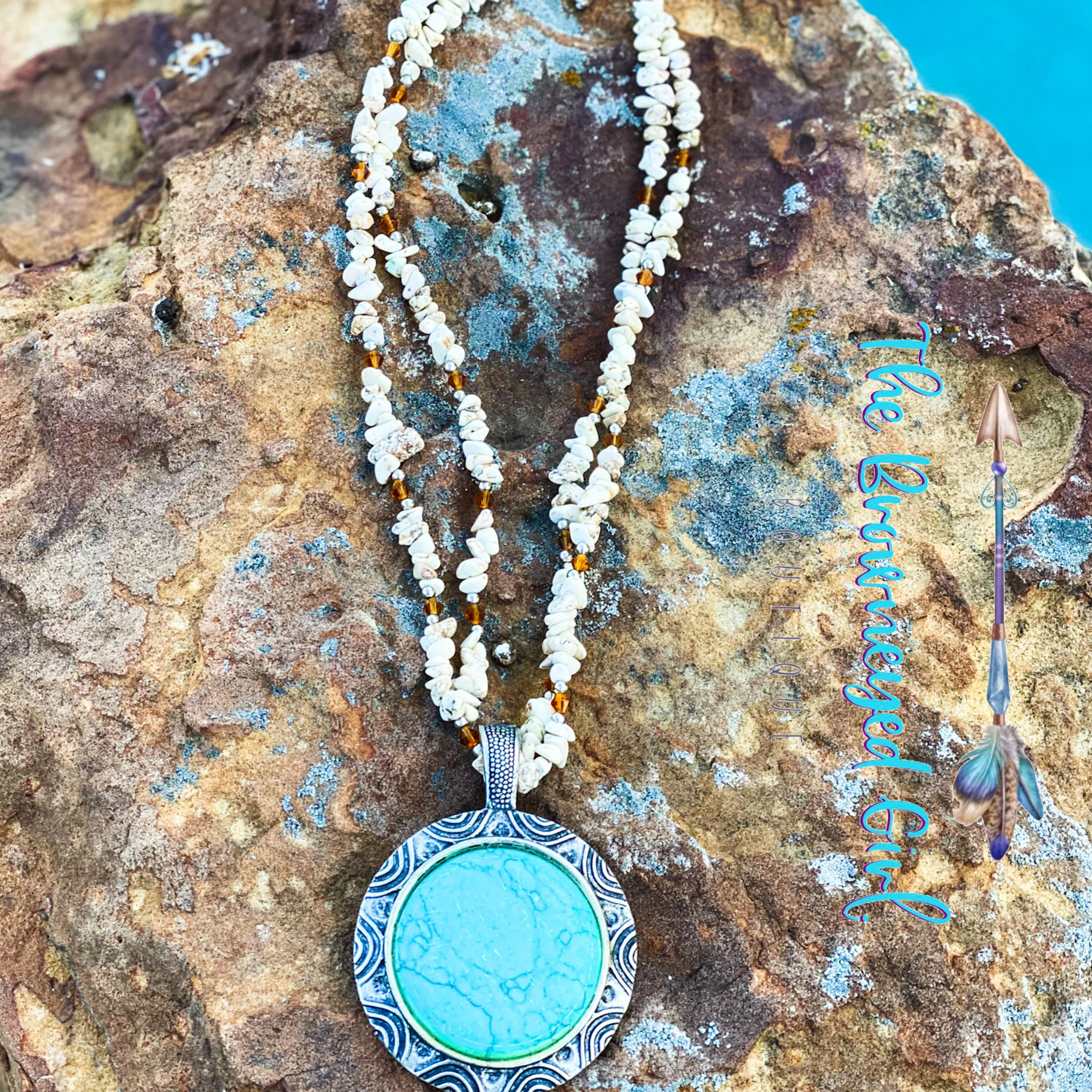 Turquoise Haven Sterling Silver Necklace