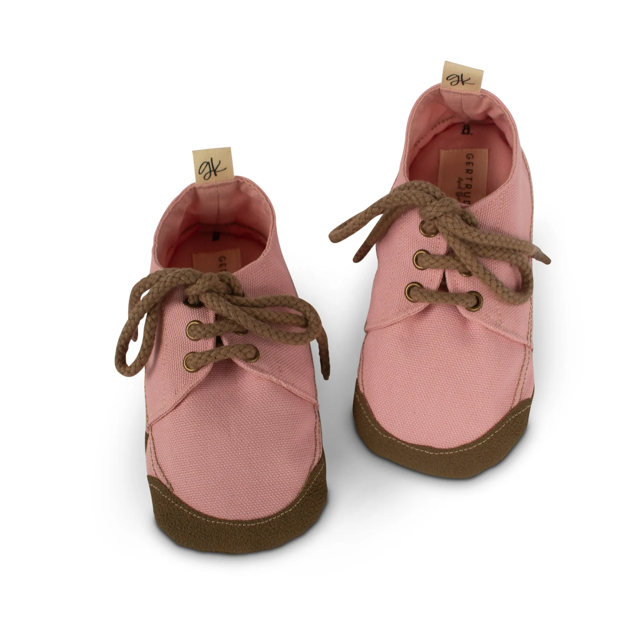 Wanderer Soft Sole Lace up Shoes - Rose Quartz - Sizes 4 to 9