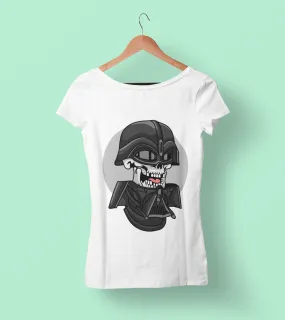 Women's Cartoon Darth Vader Tee