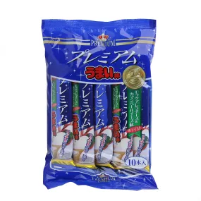 Yaokin Umaibou Mozzarella & Camembert Cheese Wheat Snack 90 g 10pcs